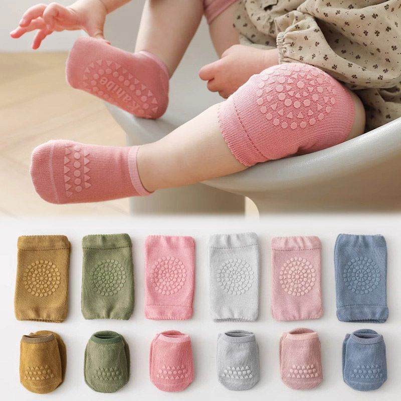 Unisex Baby Socks Non Slip - 3 Sets of Baby Socks And