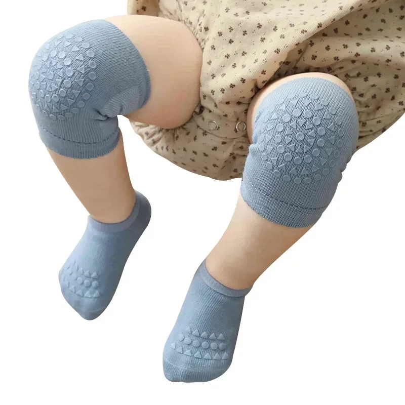 Unisex Baby Socks Non Slip - 1 Set Baby Socks & Kneepads