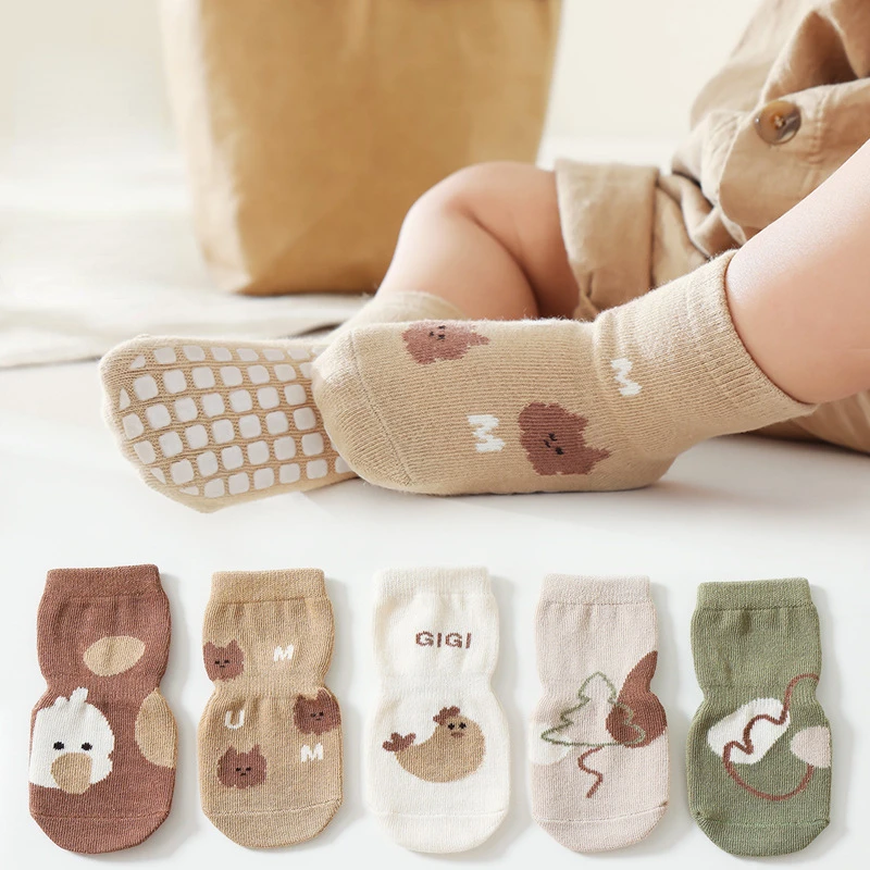 Unisex Baby Socks Non Slip - New Autumn Winter Kawaii Baby Tube
