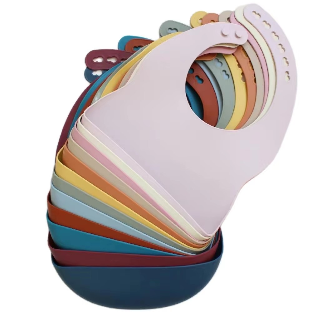Baby Silicone Tray Bib Waterpr - Waterproof Baby Bibs Silicone 评论和价格