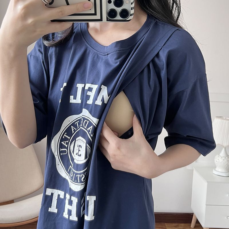 Nursing Dress Pregnant Breastf - Feeding 评论和价格
