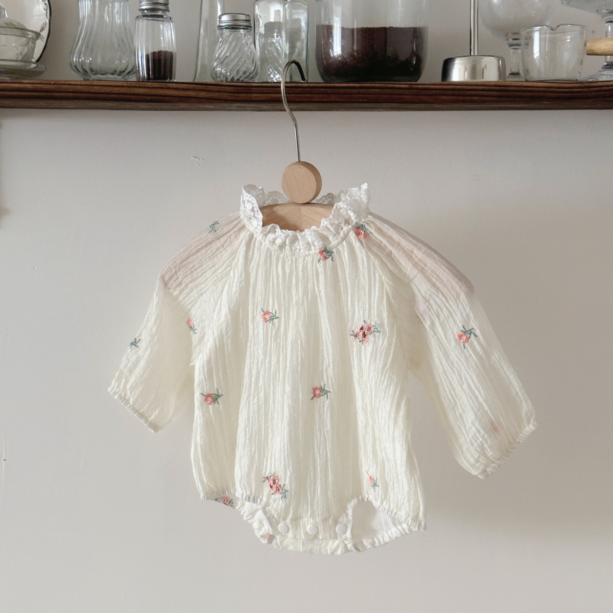 Summer Newborn Baby 0-18M Girl - Newborn Baby Girl Romper Floral 评论和价格