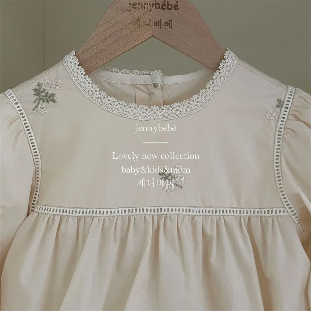 Baby Girls Embroidered Floral  - Newborn Baby Girl Romper Floral 评论和价格