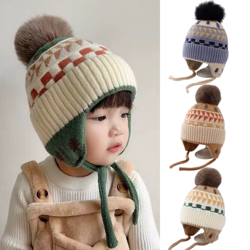 Ear Protection Baby Beanie Cap - Infant Beanie Hat With Ears 评论和价格