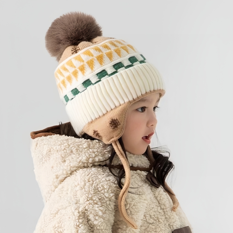 Ear Protection Baby Beanie Cap - Infant Beanie Hat With Ears 评论和价格