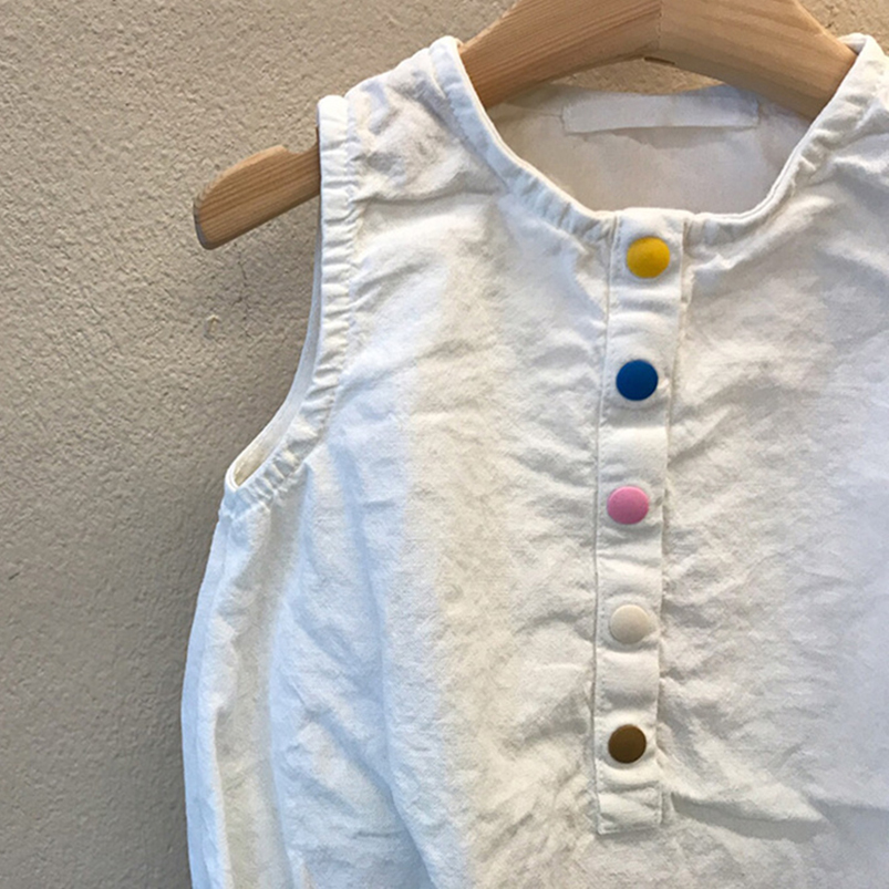 Linen Cotton Boys Romper Summe - Baby Summer Linen Sleeveless Jumpsuit 评论和价格