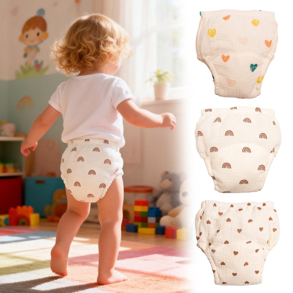 Cotton Gauze Baby Training Pan - Toddler Training Pants Leak Proof 评论和价格