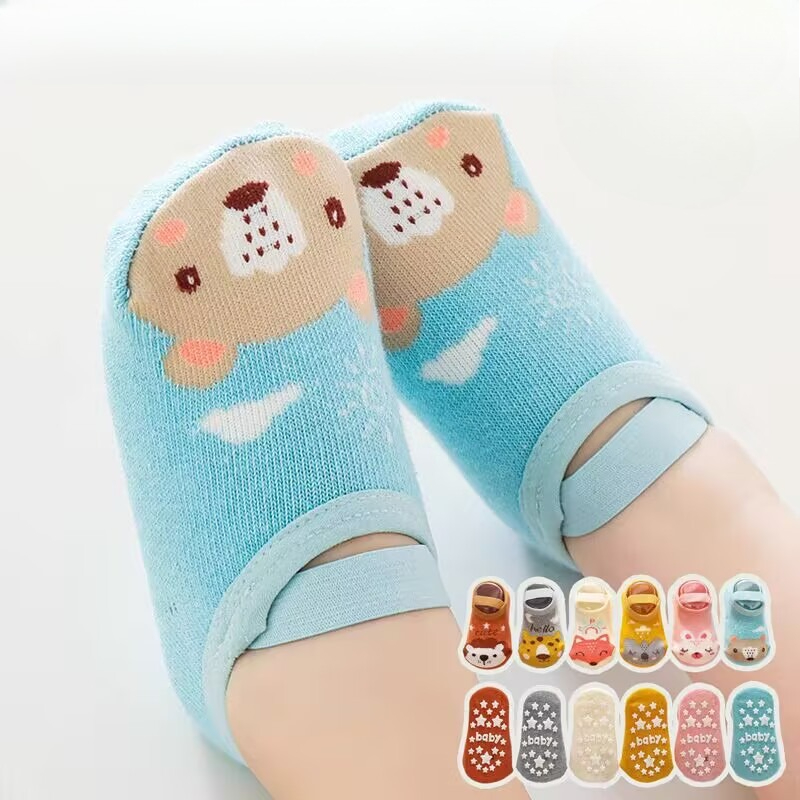 0-3Years Newborn Baby Girls Bo - Unisex Baby Socks Non Slip 评论和价格