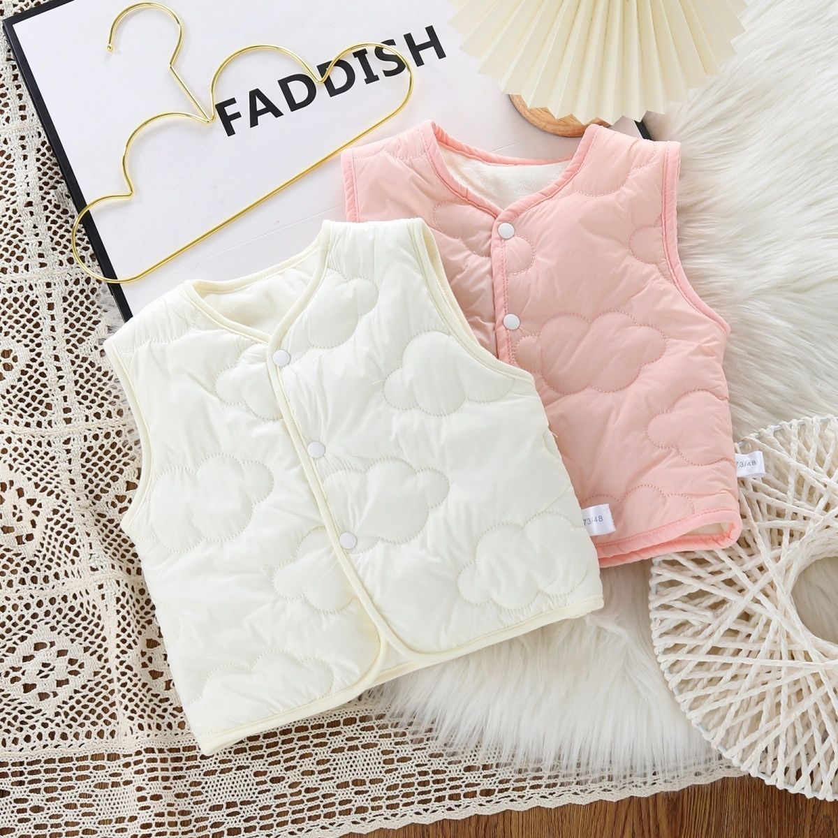 Kids Vest Girls New Sleeveless - Toddler Boy Winter Fleece Jacket 评论和价格