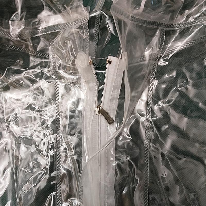 Sexy PVC Transparent Zipper Pl - Diapering 评论和价格