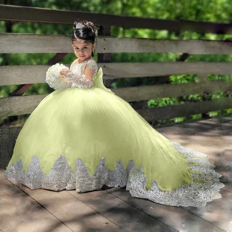 JDY Custom Made Princess Flowe - Toddler Girl Tulle Party Dress 评论和价格