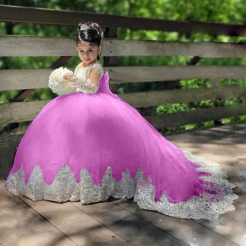 JDY Custom Made Princess Flowe - Toddler Girl Tulle Party Dress 评论和价格