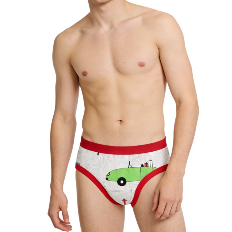Man's Cute Cartoon Pattern Bri - Diapering 评论和价格