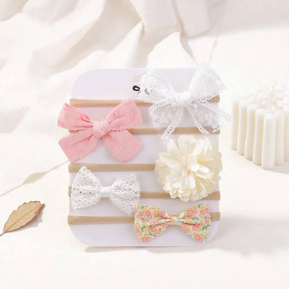 5Pcs/Set Baby Elastic Headband - Baby Gear 评论和价格