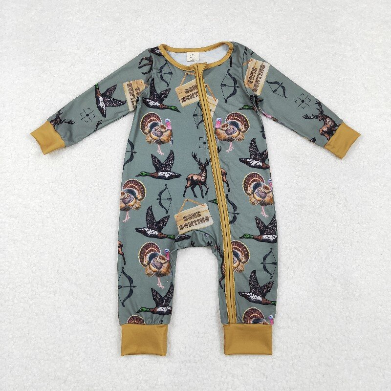 8.21y Bamboo Baby Boys Romper  - Cotton Baby Onesies Zipper 评论和价格