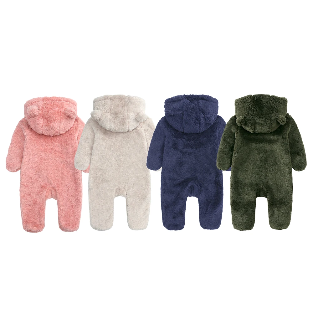 2025 Warm Footed Baby Romper Z - Cotton Baby Onesies Zipper 评论和价格