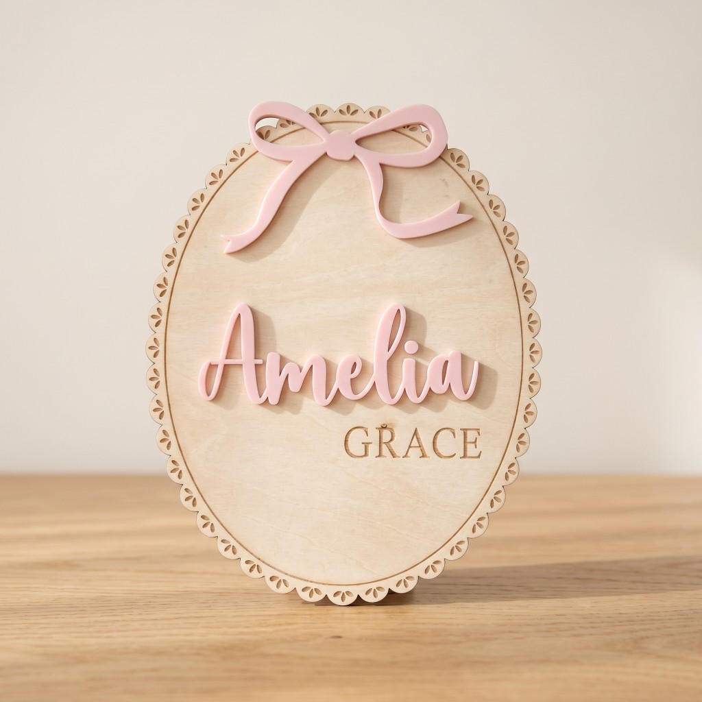 1Pc Custom Bow Lace Edge Baby  - Nursery 评论和价格