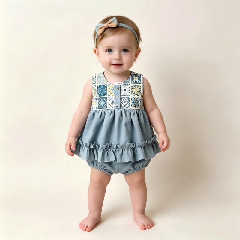 Fashion Newborn Baby Girl Boy  - Baby Summer Linen Sleeveless Jumpsuit 评论和价格