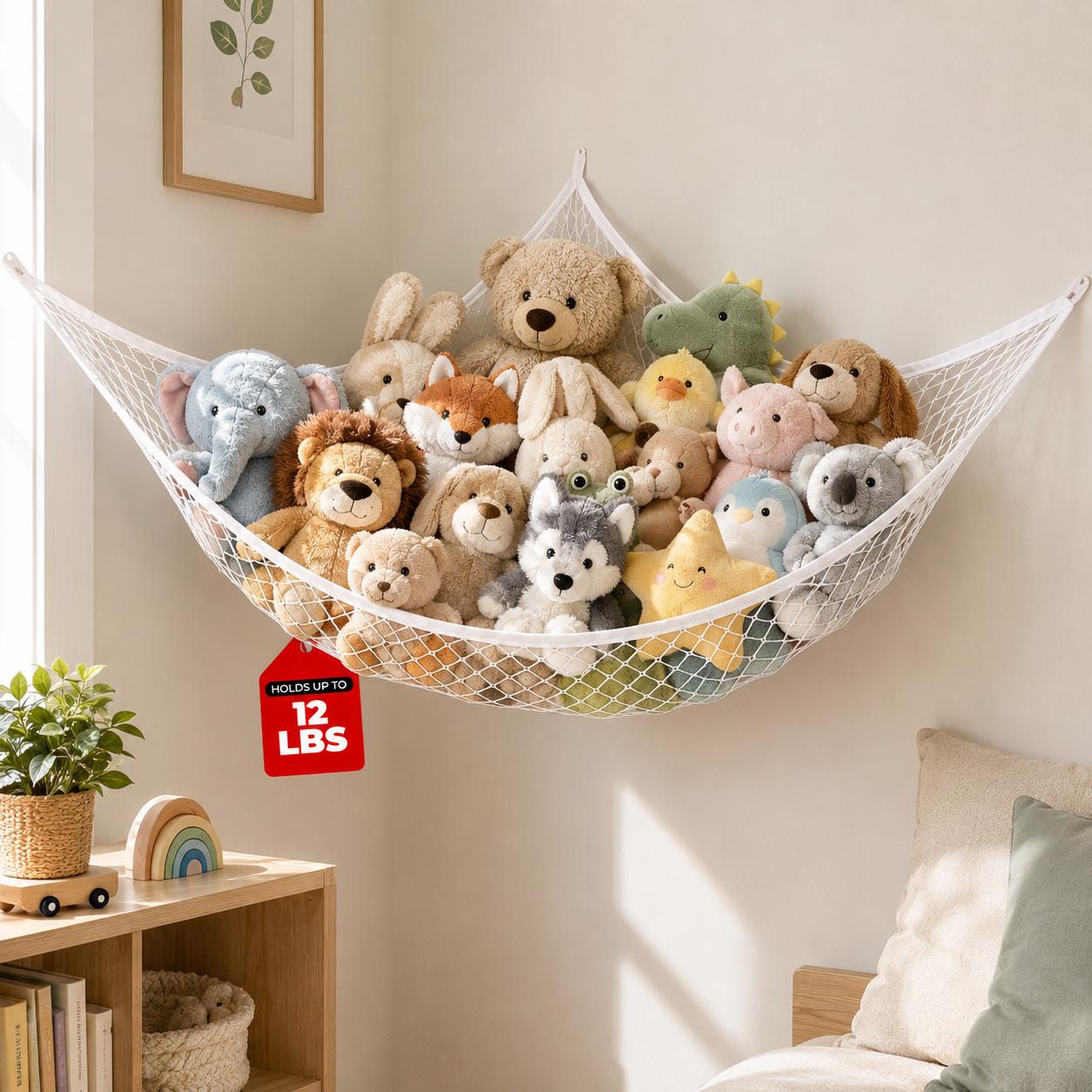 Mesh Toy Storage Hammock Hangi - Nursery 评论和价格