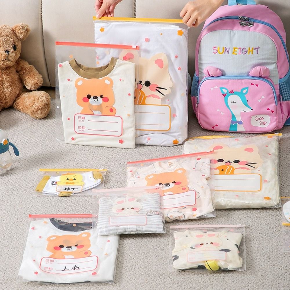10PCS Multi-size Storage Bag C - Baby Clothes 评论和价格