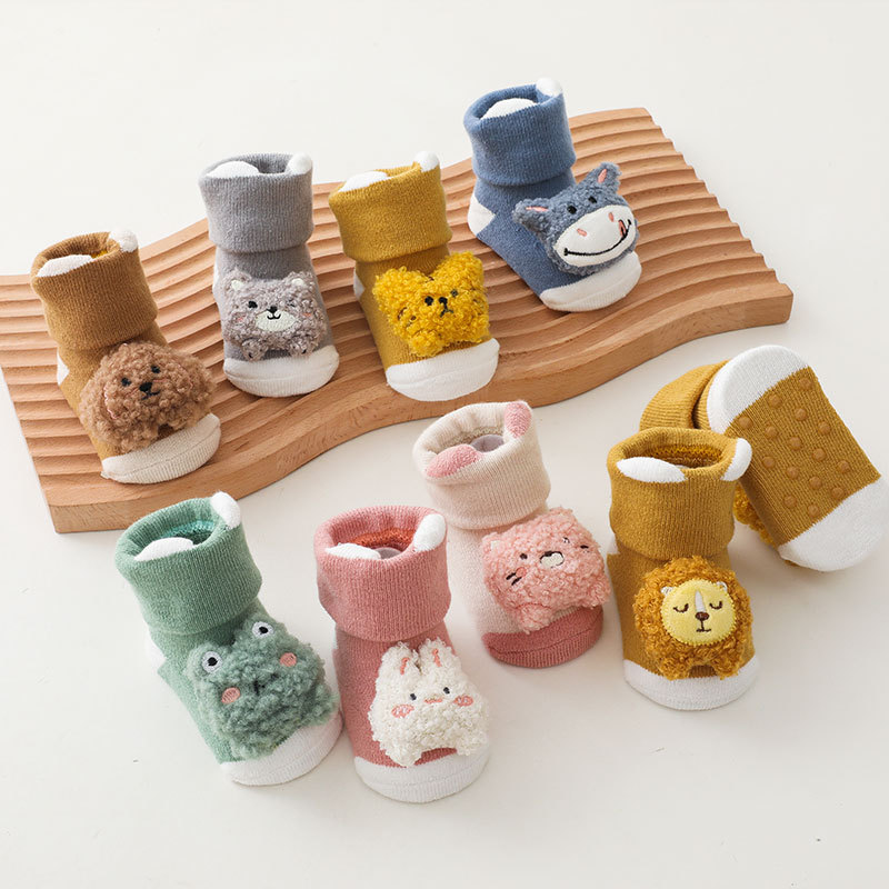 Newborn Baby Girl Boy Cute Car - Unisex Baby Socks Non Slip 评论和价格