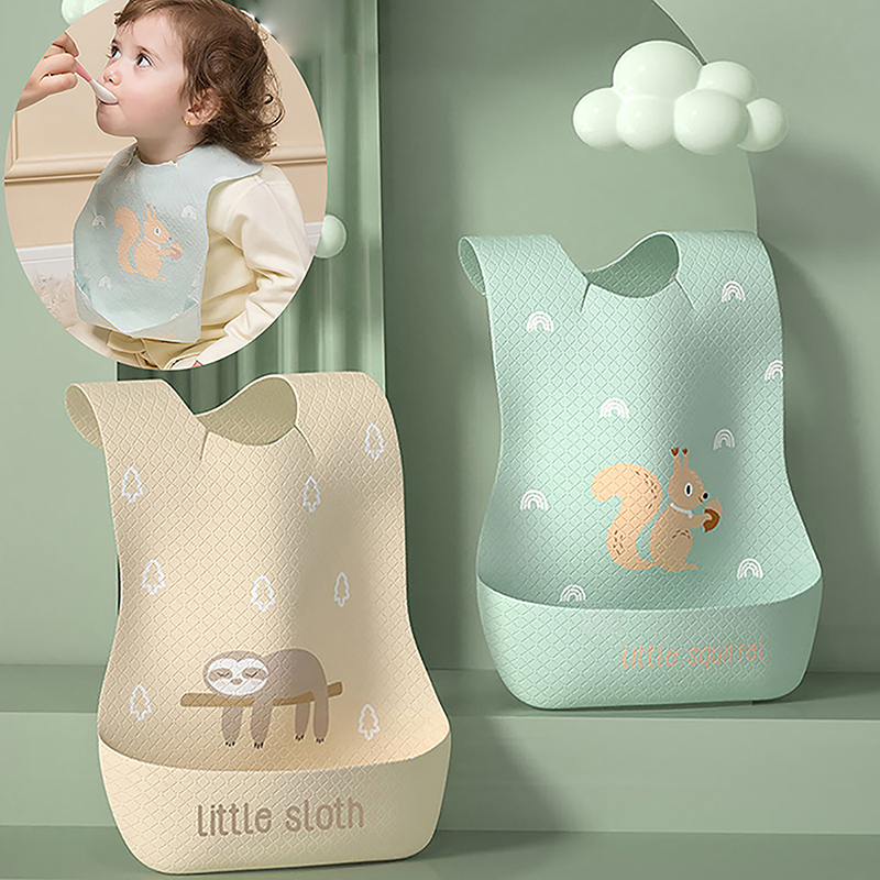 Waterproof Adjustable Food Fee - Waterproof Baby Bibs Silicone 评论和价格