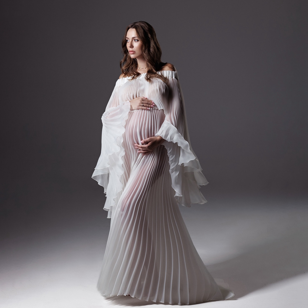 Pleated Maternity Photography  - Maternity Wear 评论和价格