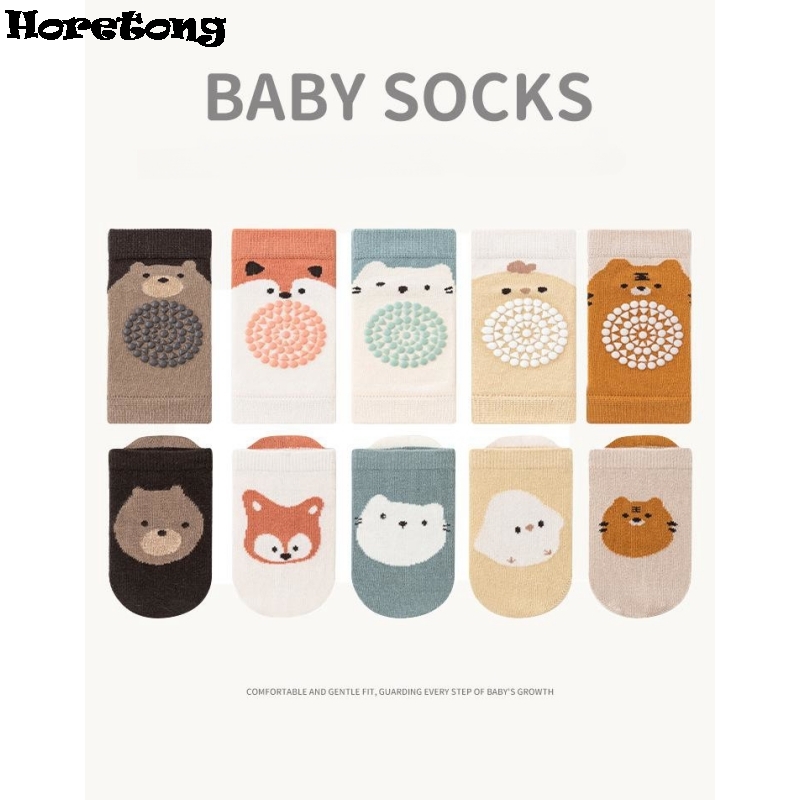 Infant Summer Breathable Crawl - Unisex Baby Socks Non Slip 评论和价格