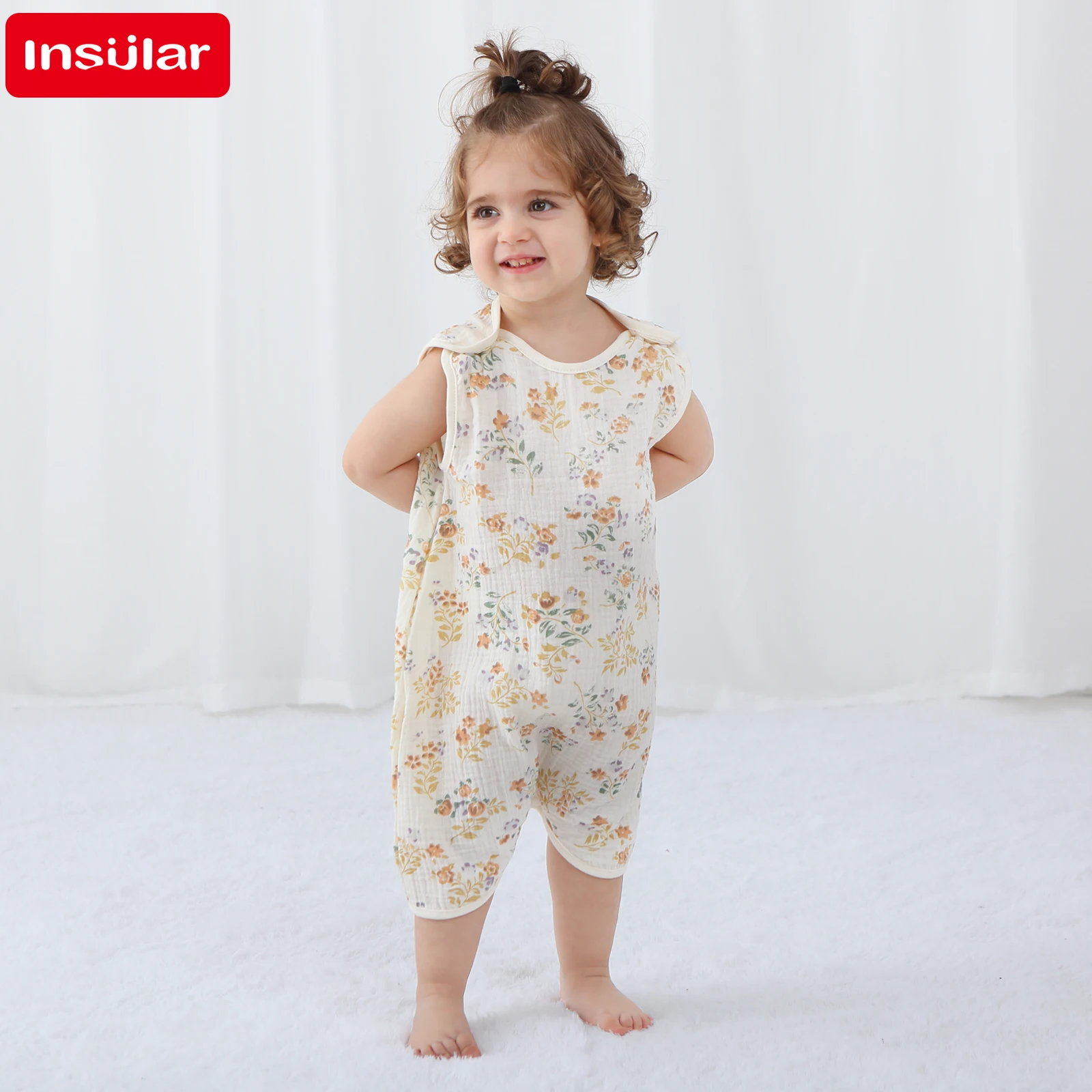 INSULAR Newborn Baby Girl Body - Newborn Baby Girl Romper Floral 评论和价格