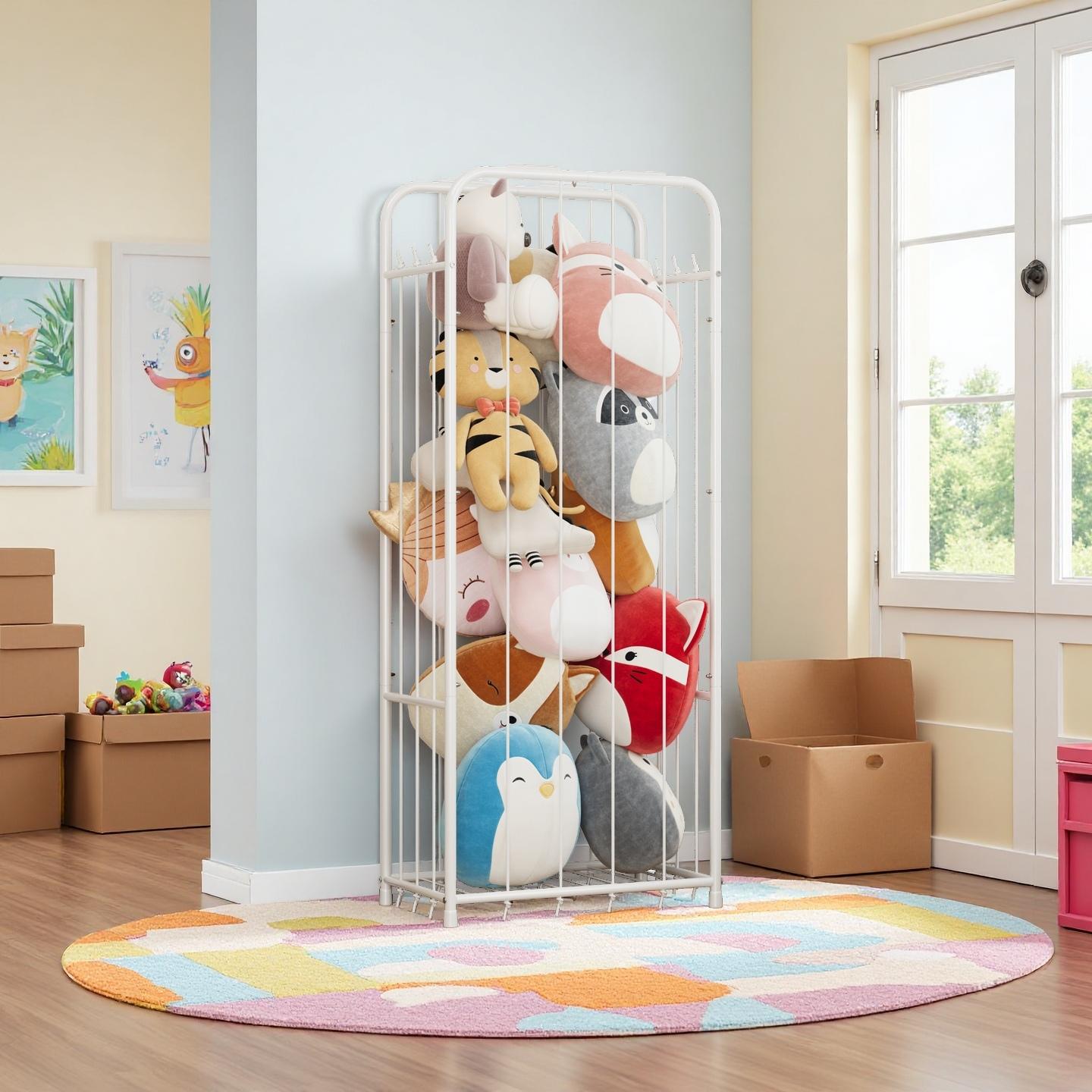 Vertical Stuffed Animal Storag - Nursery 评论和价格