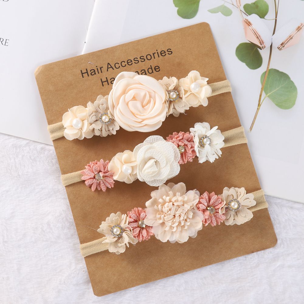 3pcs Baby Girl Headband Set Cu - Baby Gear 评论和价格