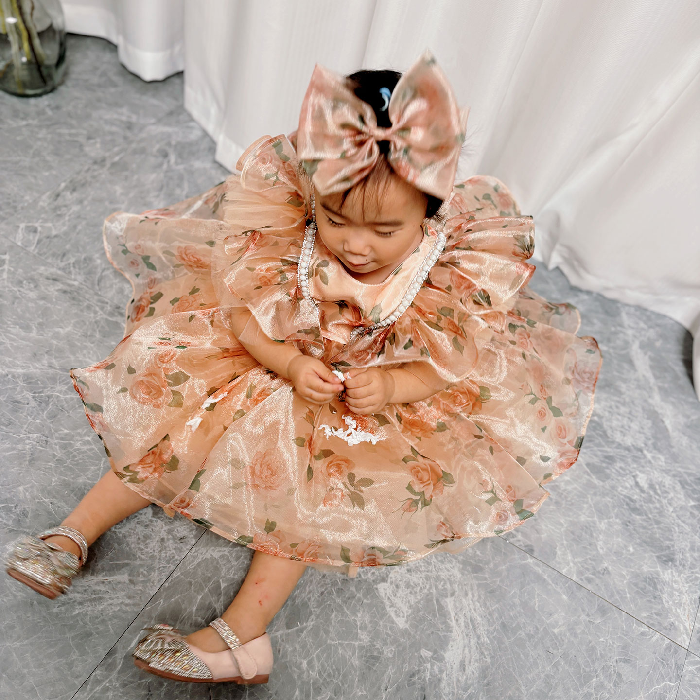 Dreamy Vow J225 Stunning Champ - Toddler Girl Tulle Party Dress 评论和价格