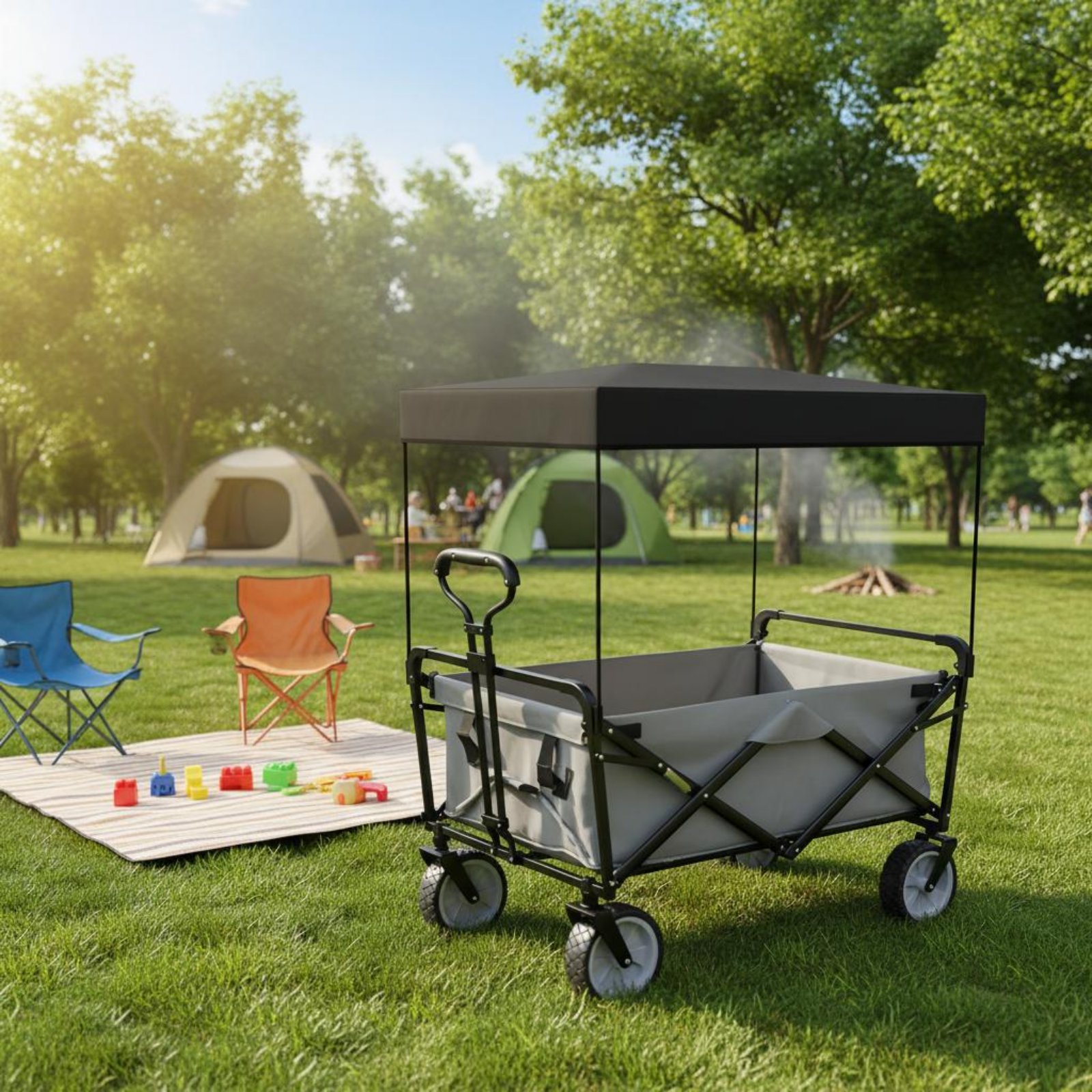 Wagon Cover Rainproof Folding  - Baby Gear 评论和价格