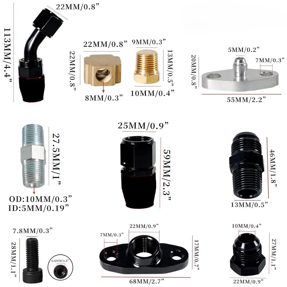Car Oil Feed Oil Return Drain  - Feeding 评论和价格