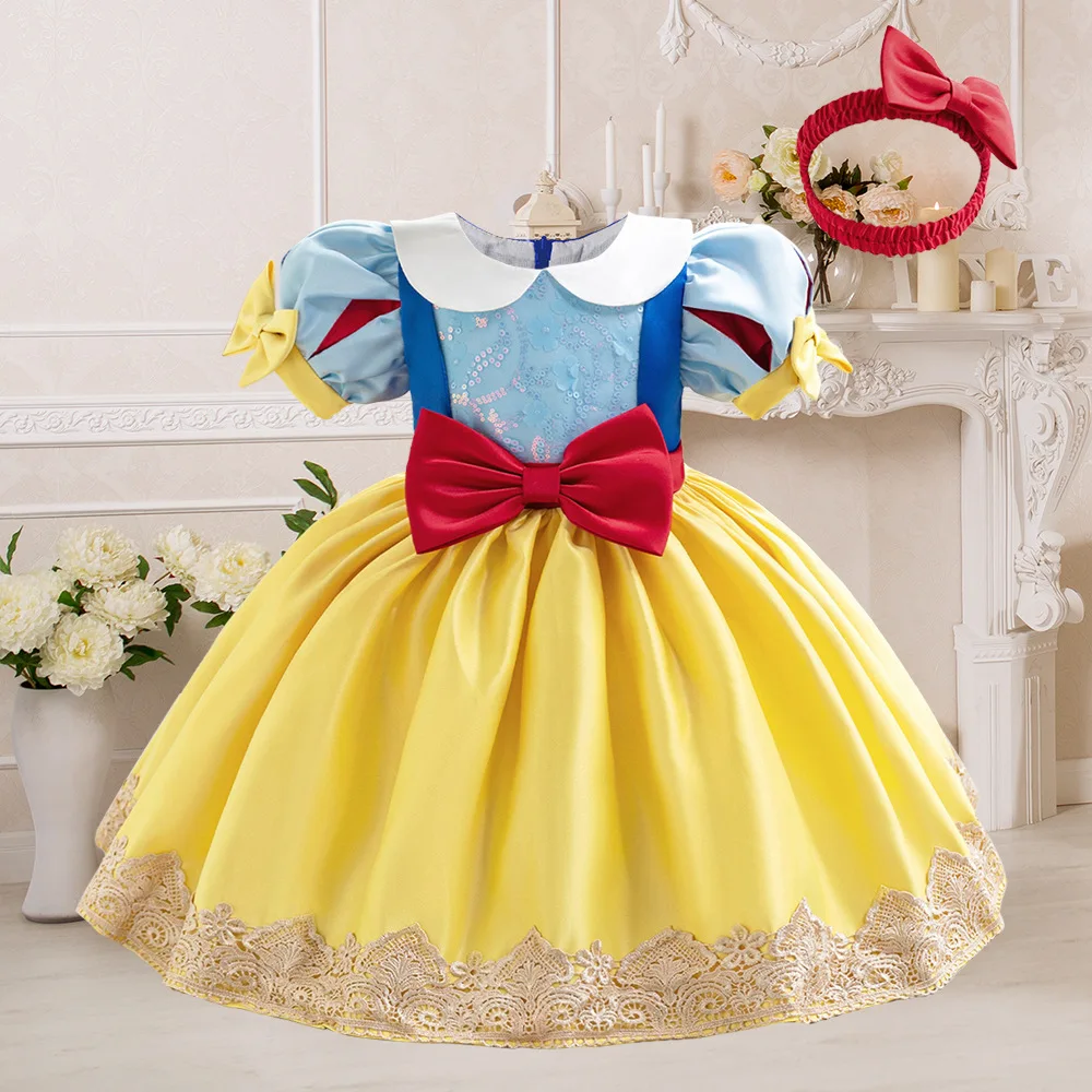 Yellow Tutu Party Dress For Gi - Toddler Girl Tulle Party Dress 评论和价格