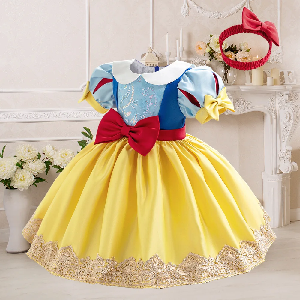 Yellow Tutu Party Dress For Gi - Toddler Girl Tulle Party Dress 评论和价格