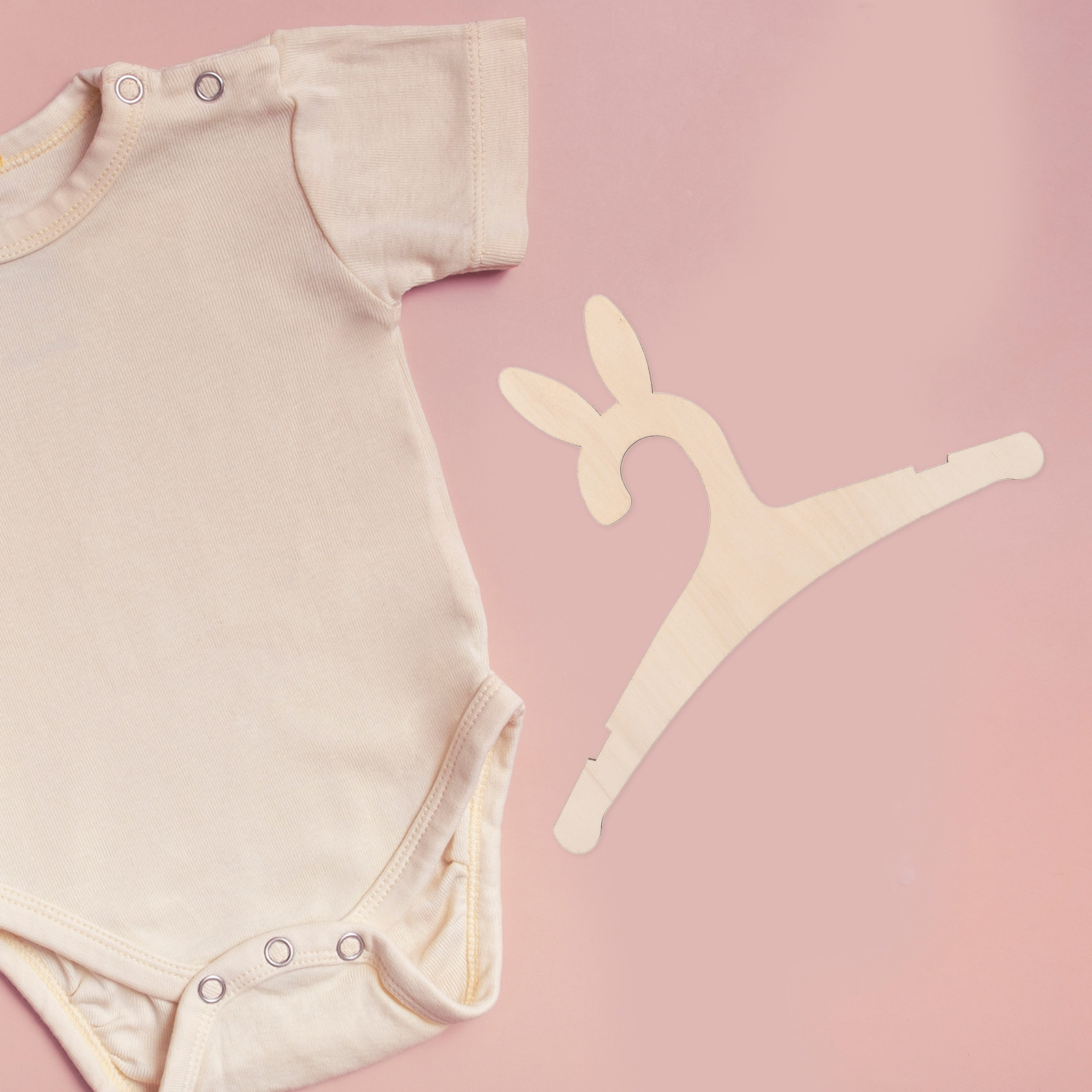 5Pcs DIY Wooden Baby Clothes H - Baby Clothes 评论和价格